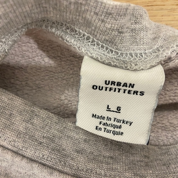 Vintage Urban Outfitters Crewneck Sweatshirt Grey Mens Large Baggy Fit - Picture 5 of 5